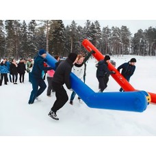 Надувной аттракцион «Гигантские клюшки» в аренду в Минске и по всей Беларуси