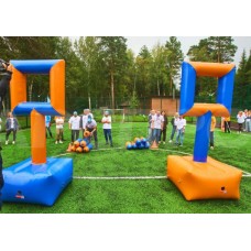 Командный надувной аттракцион «Бомбардиры» в аренду и прокат в Минске и по всей Беларуси 